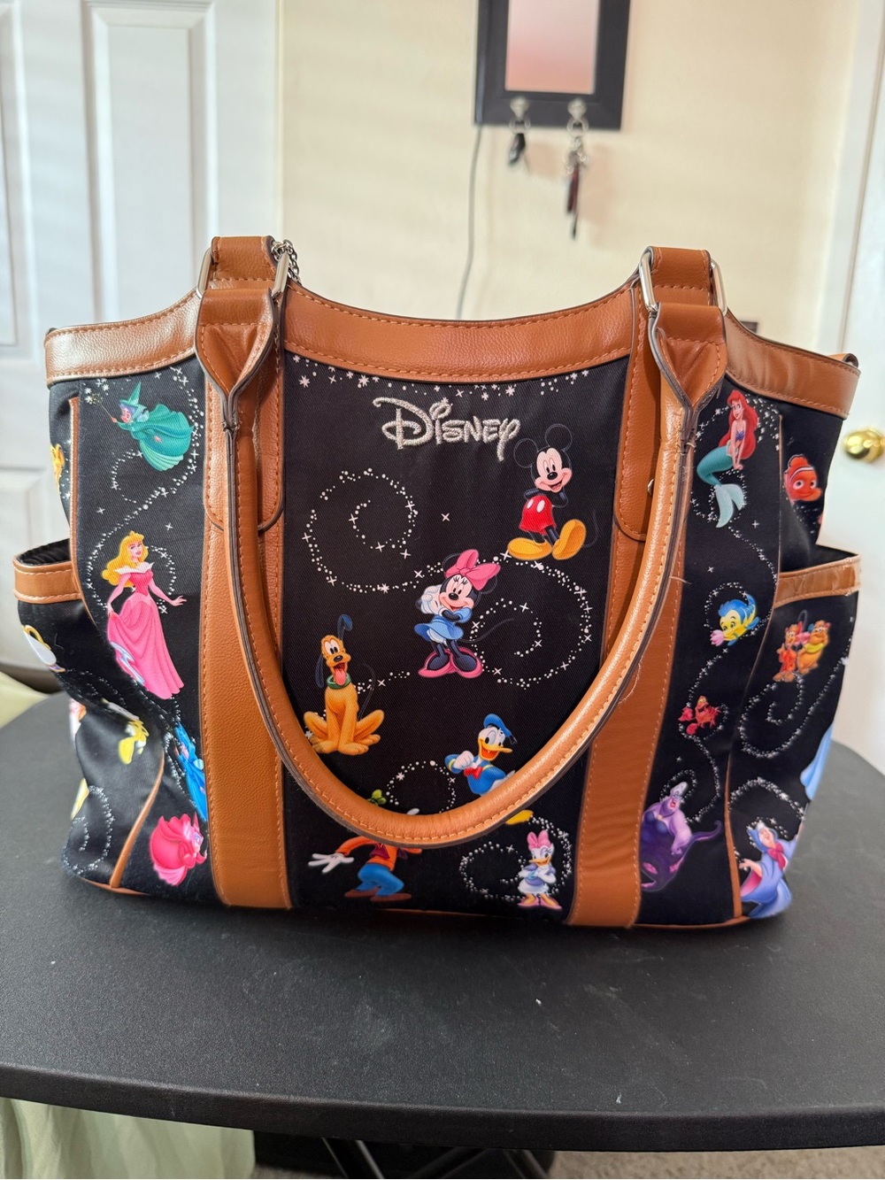 Bradford Exchange Disney "Carry The Magic" Designer Tote Bag